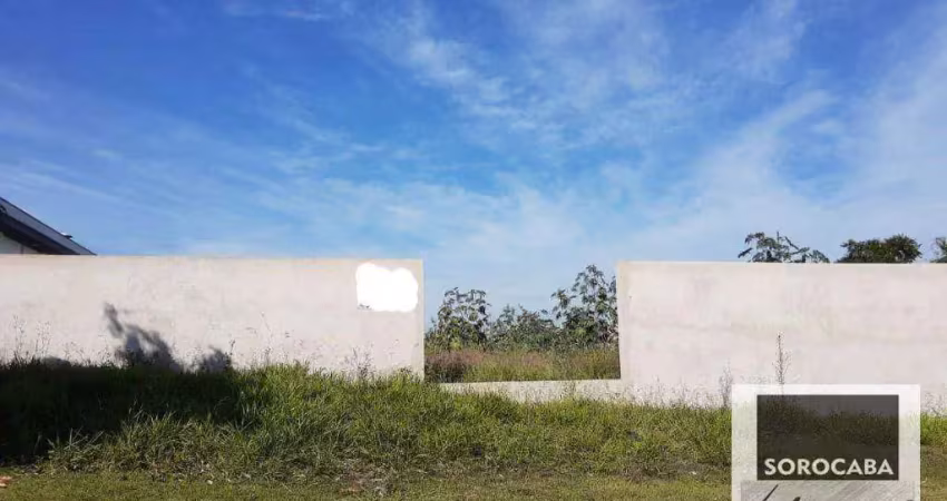 Terreno à venda, 1000 m² por r$ 477.000,00 - condominio solar do bosque - sorocaba/sp