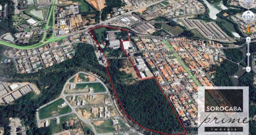 Área à venda, 17000 m² por r$ 20.400.000 - alto da boa vista - sorocaba/sp