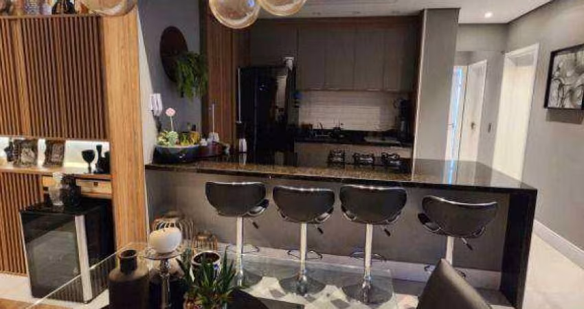 Apartamento com 3 dormitórios à venda, 89 m² por R$ 990.000,00 - Condomínio Residencial JK Jardins - Votorantim/SP