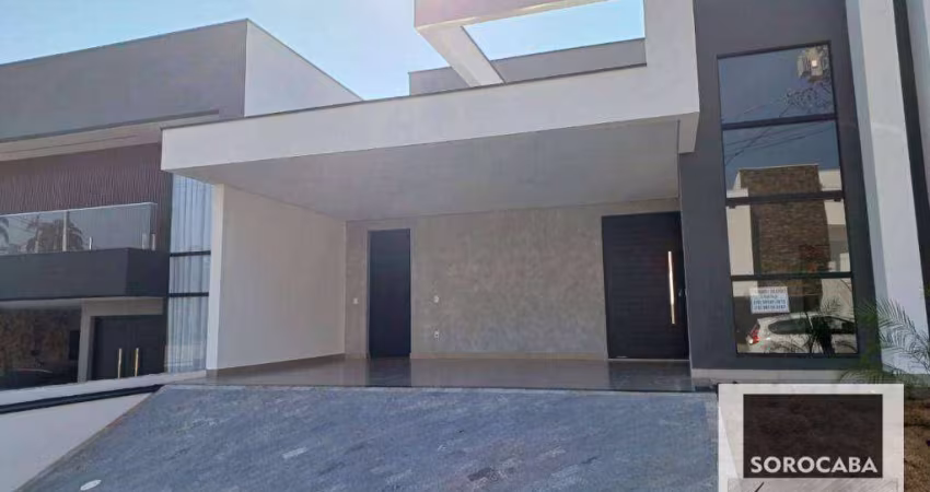 Casa com 3 suítes à venda, 190 m² por R$ 1.600.000 - Condomínio Residencial Renaissance - Sorocaba/SP