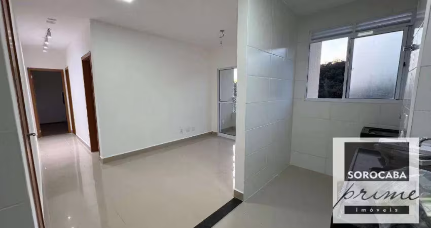 Apartamento com 2 dormitórios à venda, 50 m² por r$ 280.000,00 - jardim gutierres - sorocaba/sp