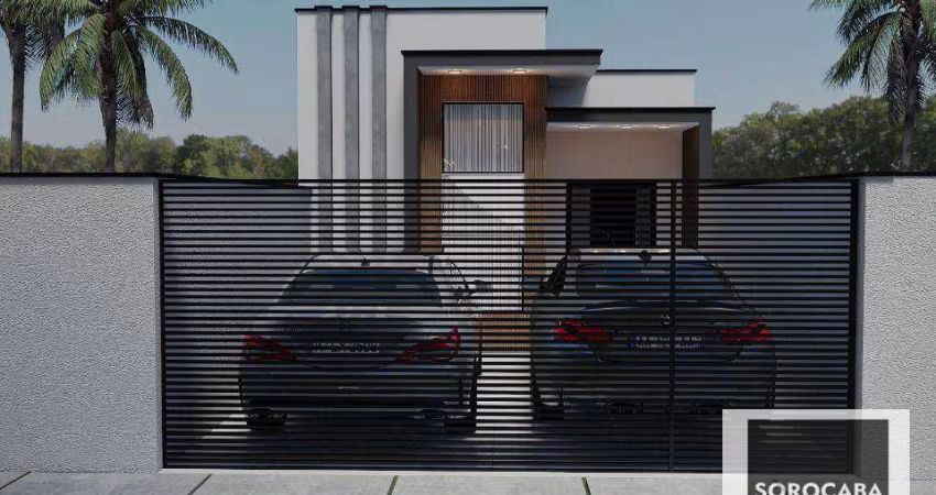 Casa com 3 dormitórios à venda, 90 m² por R$ 490.000 - Jardim Simus - Sorocaba/SP