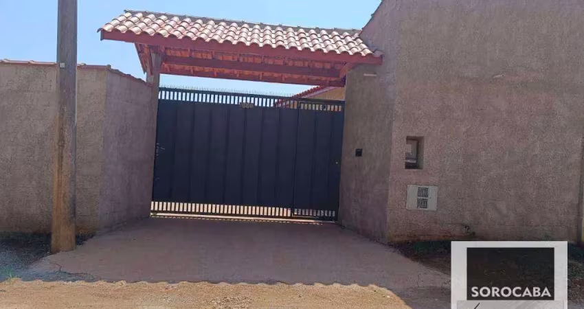 Chácara com 2 dormitórios à venda, 1186 m² por r$ 340.000- araçoiaba da serra/sp