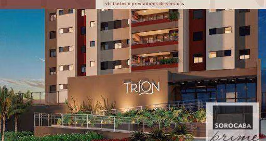 Apartamento lançamento com 2 suítes à venda, 69 m² - Trion - Jardim Paulistano - Sorocaba/SP