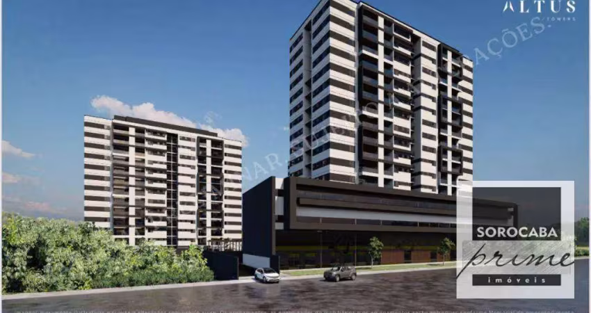 Apartamento lançamento com 3 dormitórios (sendo 1 suíte) à venda, 72 m² - Altus - Vila Jardini - Sorocaba/SP