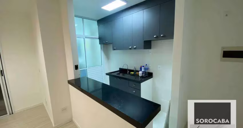 Apartamento com 2 dormitórios ( sendo 1 suíte) à venda, 70 m² por r$ 375.000 - vila trujillo - sorocaba/sp