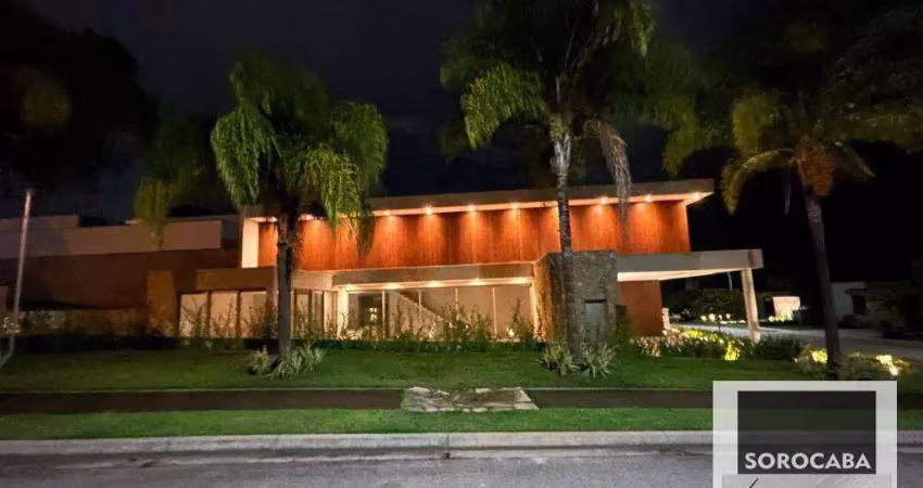 Sobrado com 4 suítes à venda, 405 m² por R$ 4.500.000 - Alphaville Nova Esplanada III - Votorantim/SP