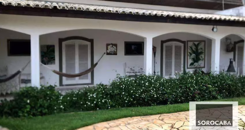 Casa com 6 dormitórios à venda, 700 m² por r$ 6.000.000,00 - chácaras residenciais santa maria - votorantim/sp