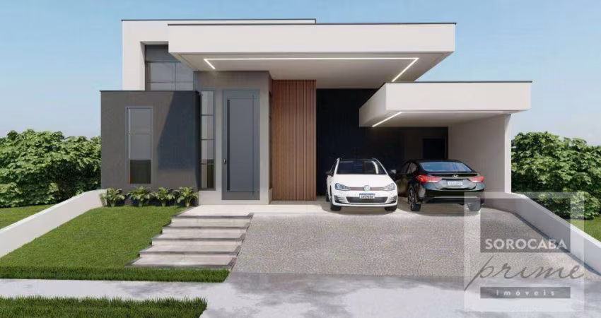 Casa com 3 dormitórios à venda, 188 m² por R$ 1.450.000 - Parque Três Meninos - Sorocaba/SP