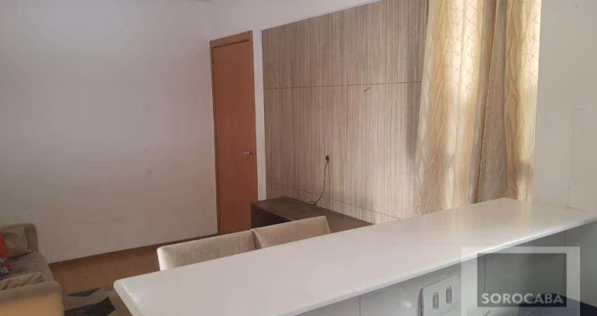 Apartamento com 2 dormitórios para alugar, 50 m² por R$ 1.600/mês - Jardim Karolyne - Votorantim/SP