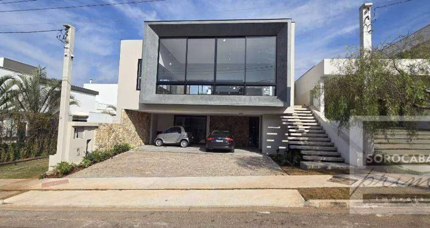 Casa térrea assobradada com 4 suítes à venda, 350 m² por R$ 2.500.000 - Condomínio Chácara Ondina - Sorocaba/SP
