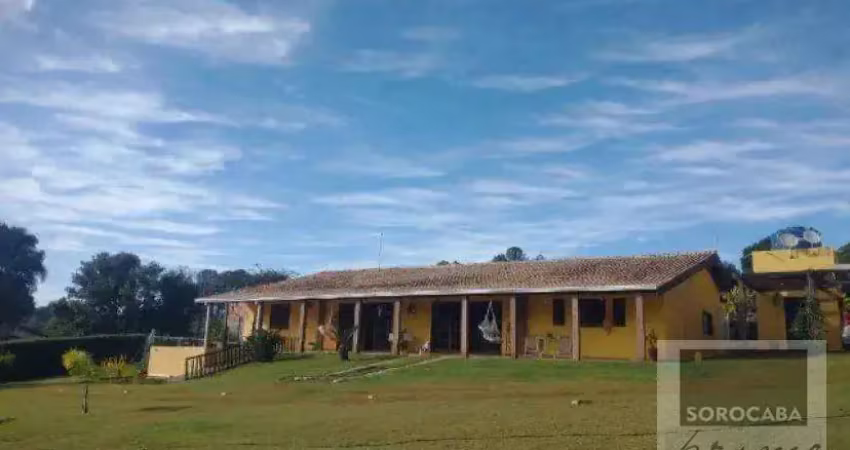 Chácara com 2 dormitórios à venda, 3285 m² por r$ 1.070.000 - araçoiaba da serra - araçoiaba da serra/sp