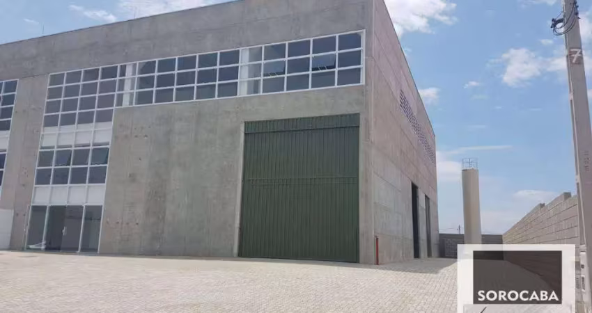 Galpão, 813 m² - venda por r$ 4.500.000,00 ou aluguel por r$ 20.000,00/mês - zona industrial - sorocaba/sp