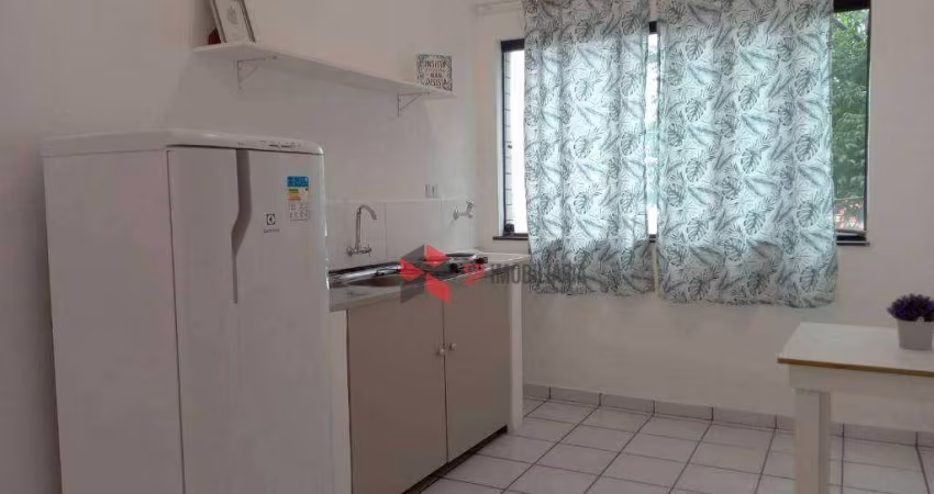 Flat com 1 dormitório para alugar, 30 m² por R$ 800/mês - Centro - Caçapava/SP