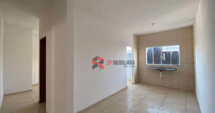Apartamento com 2 dormitórios para alugar, 63 m² por R$ 1.126,84/mês - Residencial Esperança - Caçapava/SP