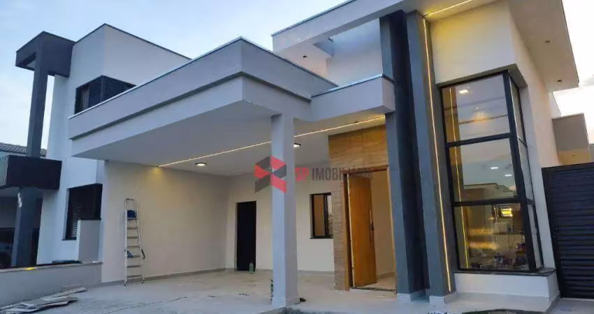 Casa com 3 dormitórios, 133 m² - venda por r$ 780.000 ou aluguel por r$ 5.322/mês - reserva do vale - caçapava/sp