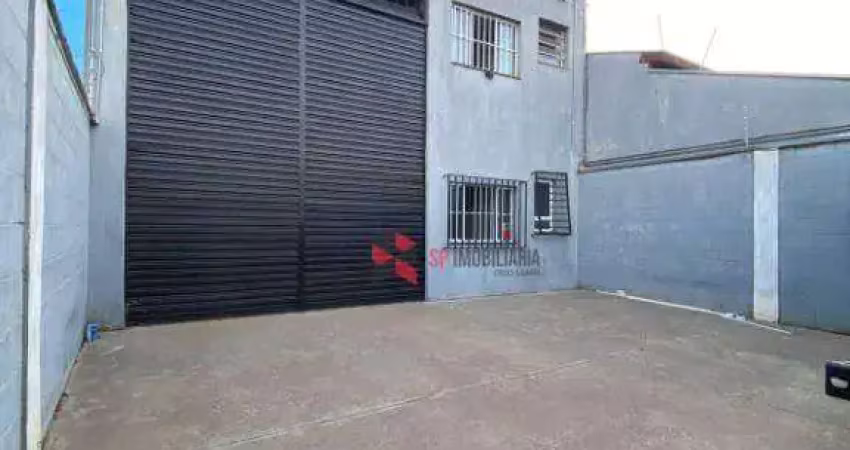 Galpão para alugar, 200 m² por r$ 3.600,00/mês - residencial esperança - caçapava/sp