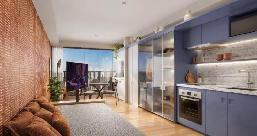 Lindo Studio de 27m² em Moema - SP