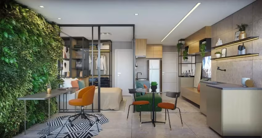 Lindo Apartamento de 37m² em Vila Madalena - SP
