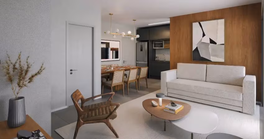 Lindo apartamento de 2 dormitórios e 1 vaga em chácara klabin são paulo - sp