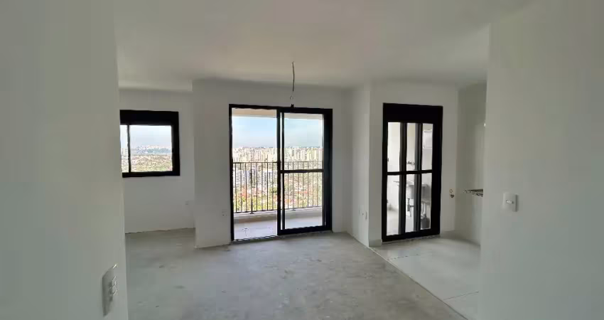 Lindo apartamento de 48m² sendo 1 suíte + lavabo e 1 vaga no brooklin.