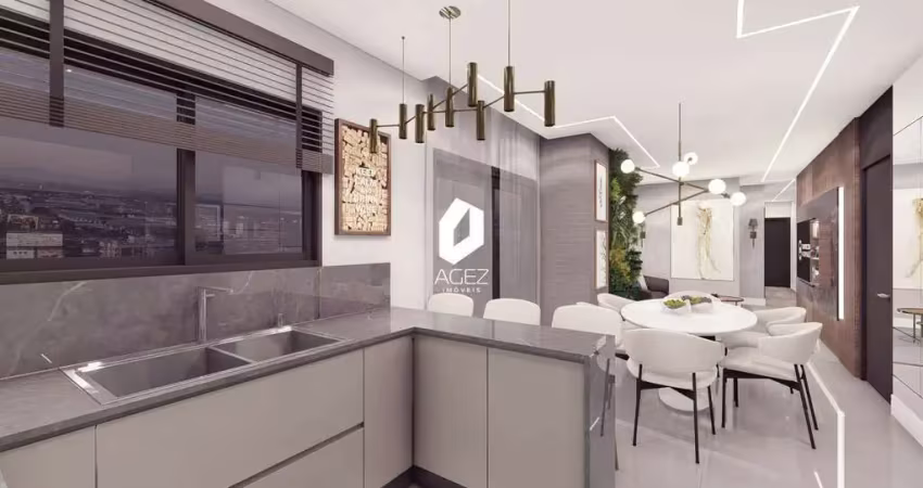 Apartamento com 03 quartos 01 suíte  e varanda ampla;