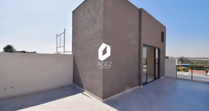 Sobrado novo em condomínio fechado a venda, 103m2 + terraço amplo. 3 quartos