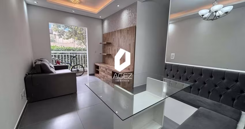Apartamento em condomínio clube, 2 quartos sendo 1 suíte.
