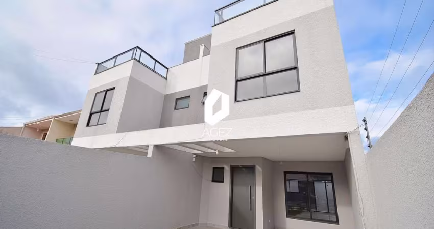 Sobrado novo 04 quartos, 03 suítes, terraço com preparação para Jacuzzi!