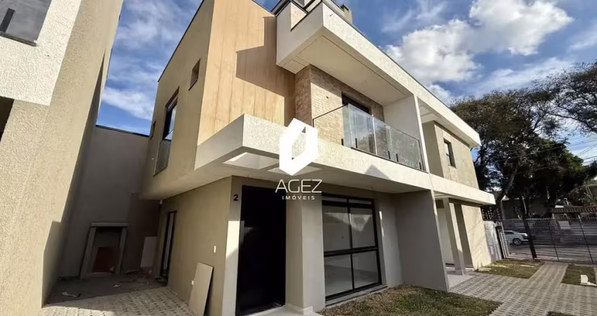 Sobrado novo em condominio de alto padrão com 3 quartos, 1 suíte,  2 vagas de ga