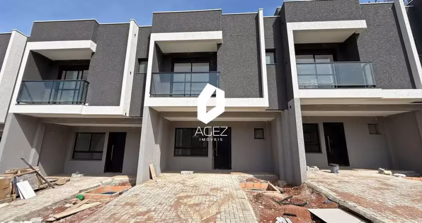 Residencial arezzo - sobrados de 3 quartos com suíte no umbará