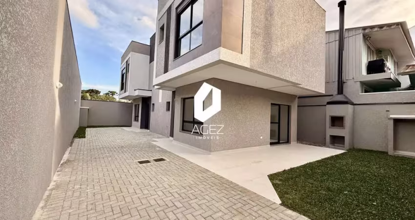 Sobrado novo em condomínio campo comprido com 3 quartos, suíte e área gourmet!