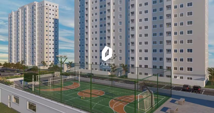 Apartamento à venda no Pinheirinho – 2 quartos e 1 vaga de garagem | Financiamen