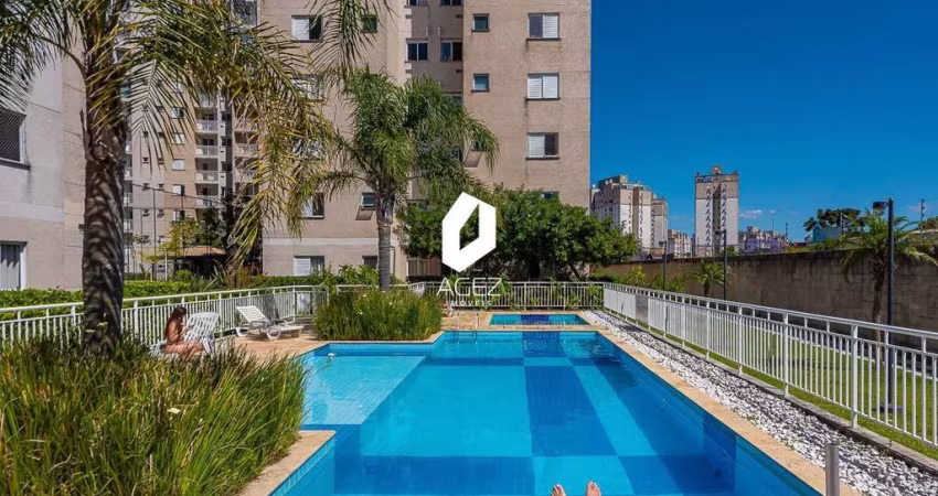 Apartamento em condomínio clube, 2 quartos sendo 1 suíte.