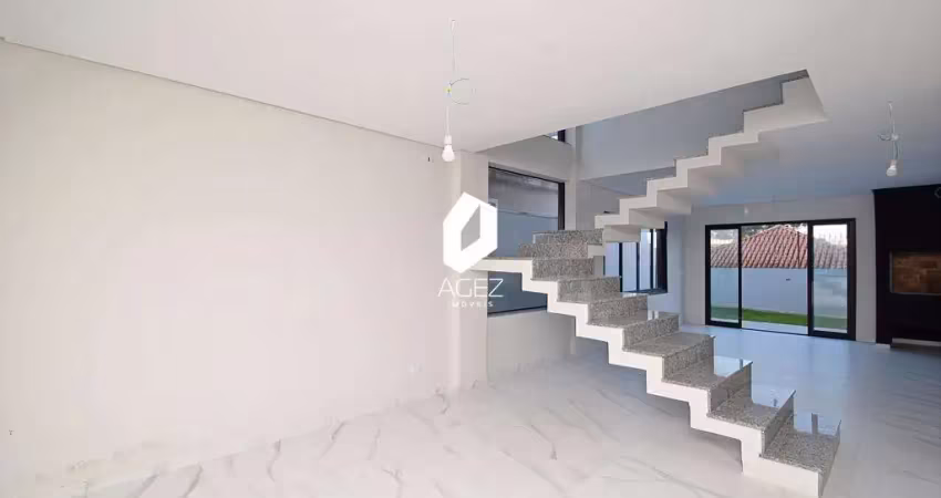 Casa- condomínio à venda - santa felicidade – nova alto padrão 3q com terraço!