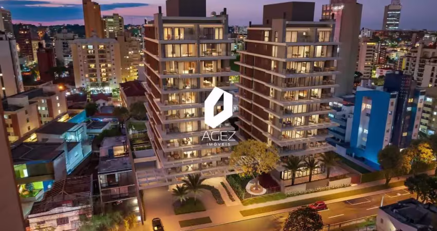 Apartamento alto padrão no bigorrilho com 3 suítes e 4 vagas de garagem