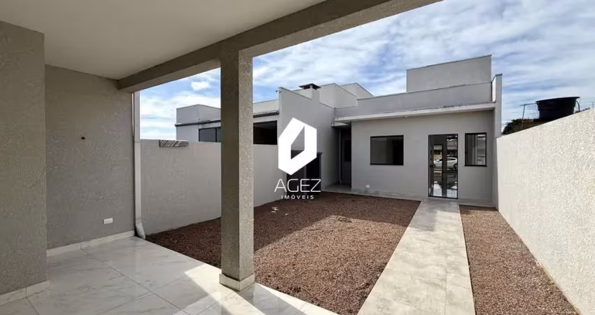 Casa nova a venda no bairro nações na fazenda rio grande, casa com 3 quartos.
