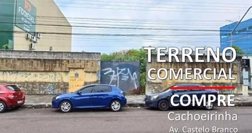 Terreno comercial à venda, cachoeirinha, 22,82 x 89,39m, av. castelo branco – manaus