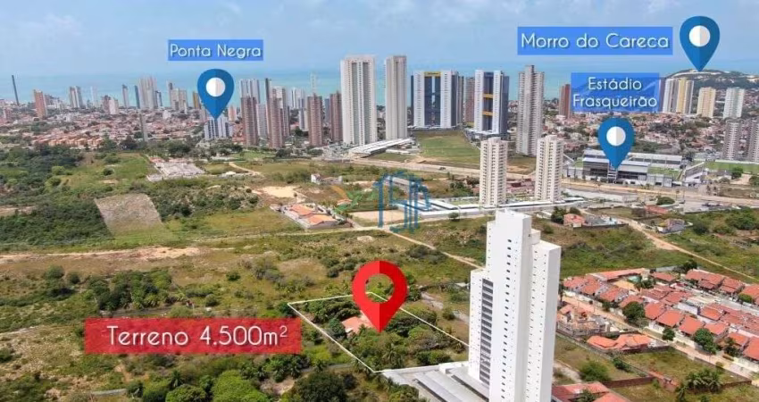 TERRENO EM PONTA NEGRA/ AREA PARA EMPREENDIMENTO/ CONDOMINIO/ OPORTUNIDADE
