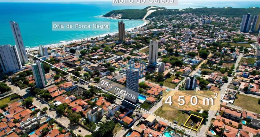 TERRENO EM NATAL/ TERRENO NA PRAIA DE PONTA NEGRA/ POUSADA/ RESTAURANTE