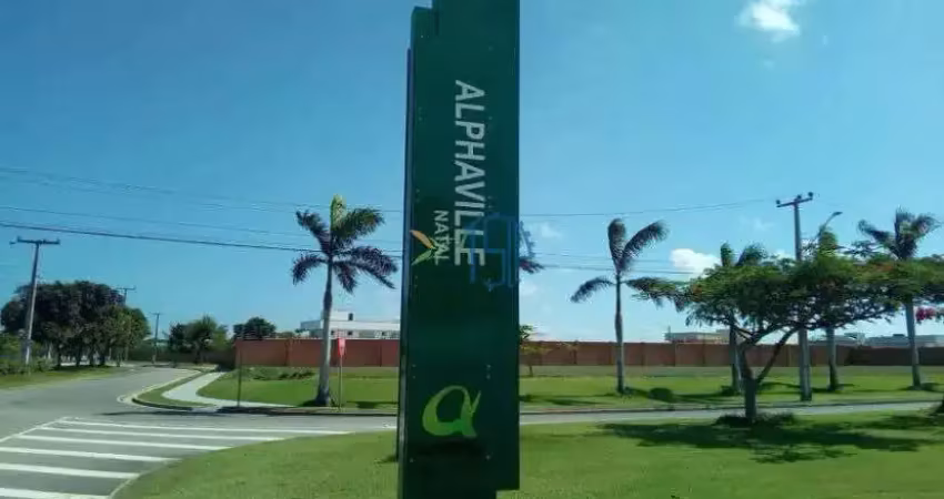 Alphaville natal - oportunidade / terreno em condomínio fechado / lote em condominio / lote no condomínio alphaville