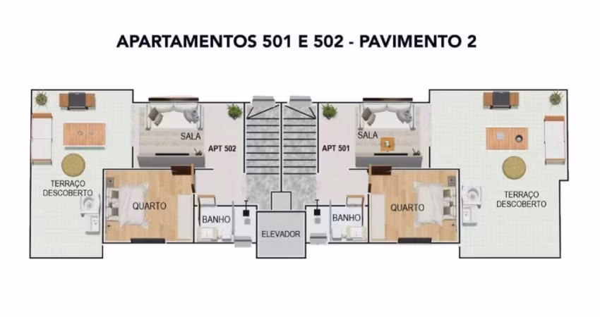 Cobertura à venda, 3 quartos, 1 suíte, 2 vagas, Araguaia - Belo Horizonte/MG