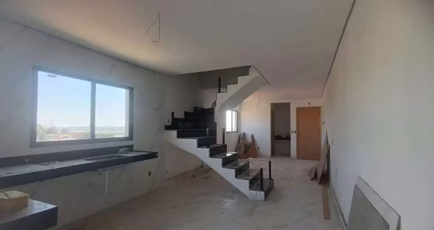 Cobertura à venda, 3 quartos, 1 suíte, 2 vagas, jardim industrial - contagem/mg