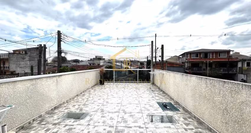 Sobrado moveis planejados com terraço sítio cercado, curitiba/pr