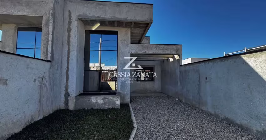 Casa térrea nova - espaço para area gourmet - são josé dos pinhais