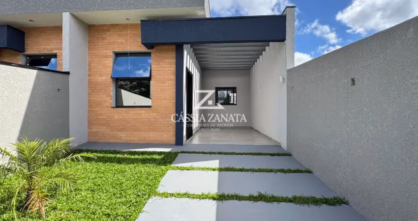 Casa térrea 3 quartos sendo 1 suite - cidade jardim - são josé dos pinhais