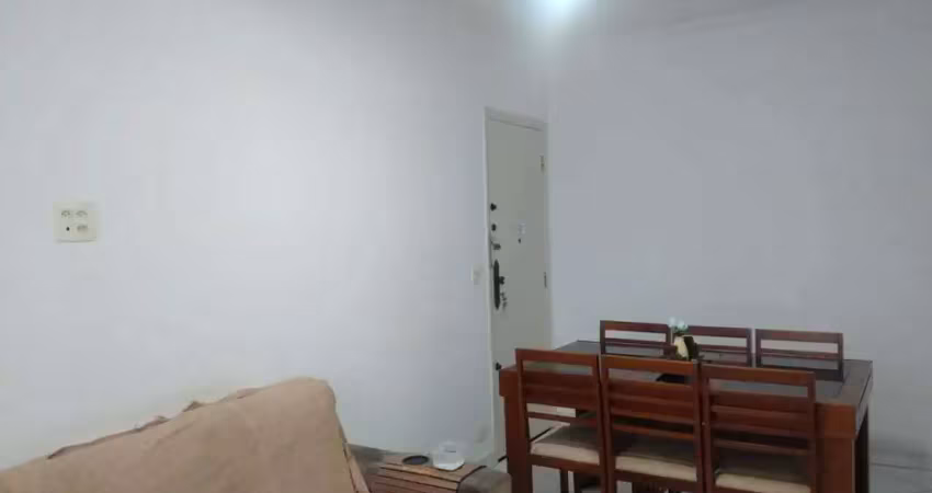 Apartamento para venda em santos, boqueirão, 2 dormitórios, 1 banheiro, 1 vaga