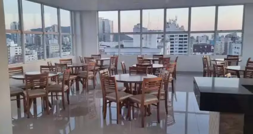 Apartamento para venda em santos, boqueirão, 2 dormitórios, 1 banheiro, 1 vaga
