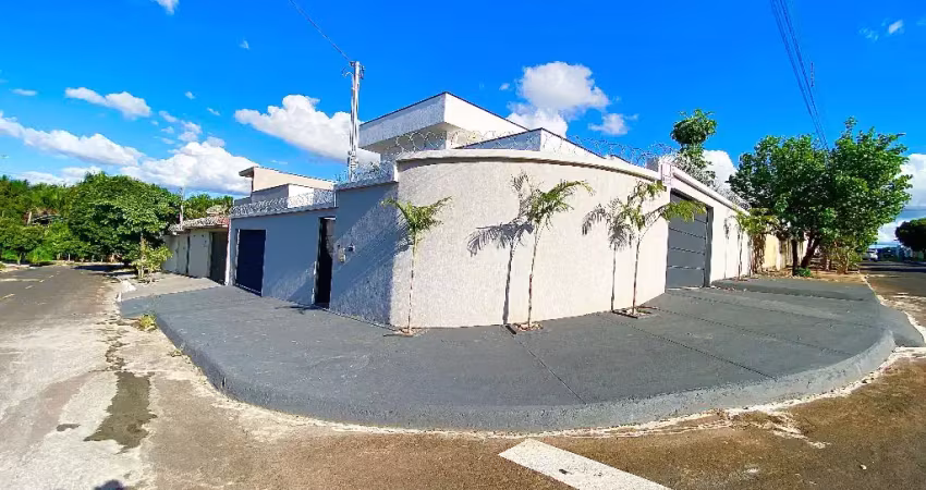 Casa de esquina à venda no estância itaguaí, caldas novas - go
