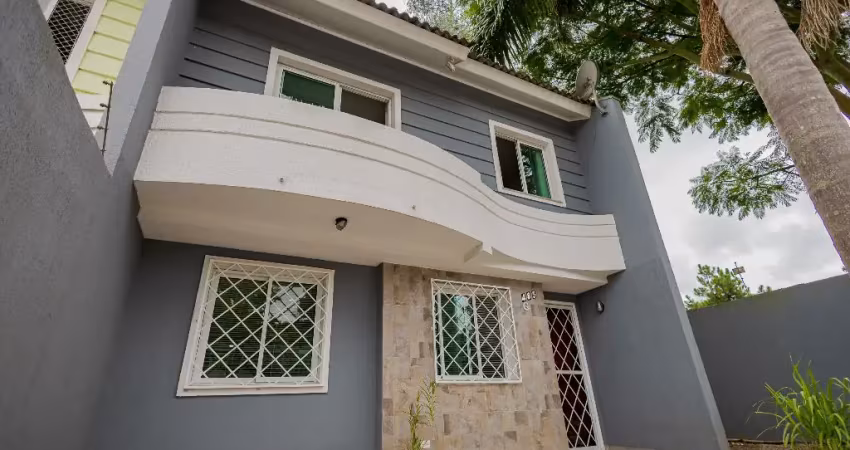 Sobrado 80m2, 3 dormitórios, 1 banheiro, 2 vagas, bairro Roseira, São José dos Pinhais-PR